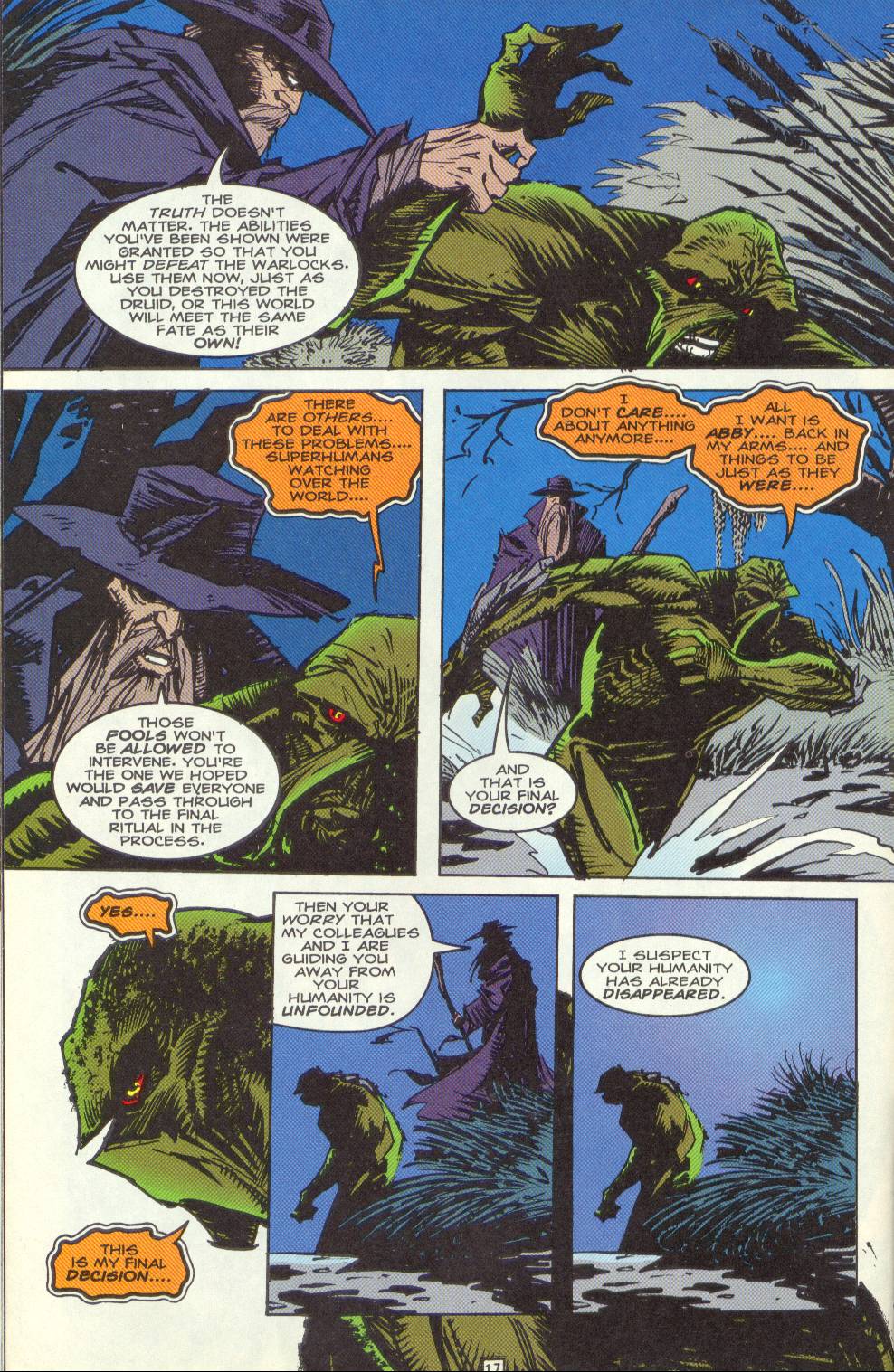 Swamp Thing (1982) #163 #171 - English 18