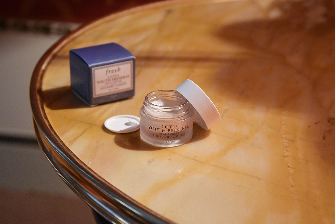 Fresh Lotus Youth Preserve Face Cream with super 7 Complex review Nina's Style Blog