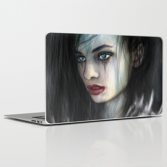 Laptop skins from Society6 by Justin Gedak