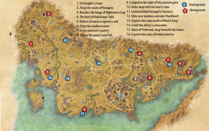 HALENBECK GAMING: Eso - DP skyshards HALENBECK GAMING: Eso - DP skyshards
