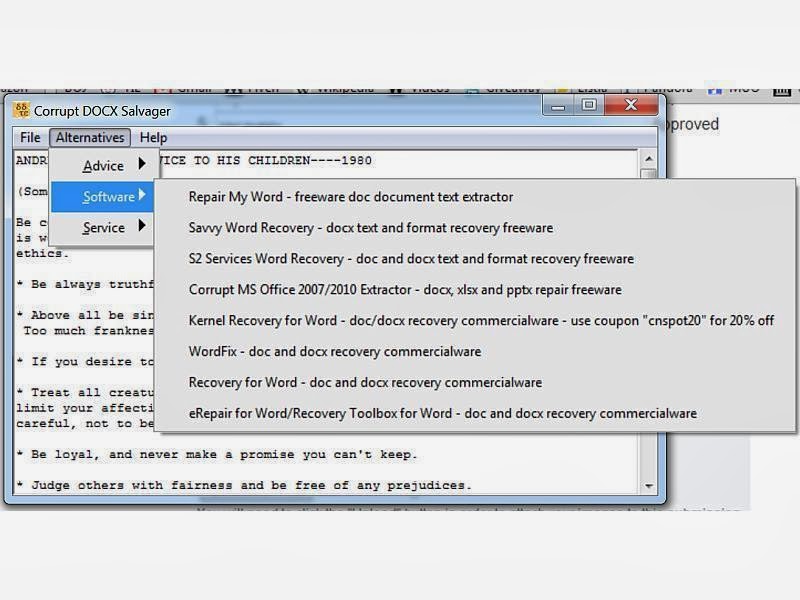Tips Dan Trik Cara Memperbaiki File Word Doc Yang Corrupt Rusak Media Tutorial Terkini Tips Dan Trik Cara Memperbaiki File Word Doc Yang Corrupt Rusak Media Tutorial Terkini