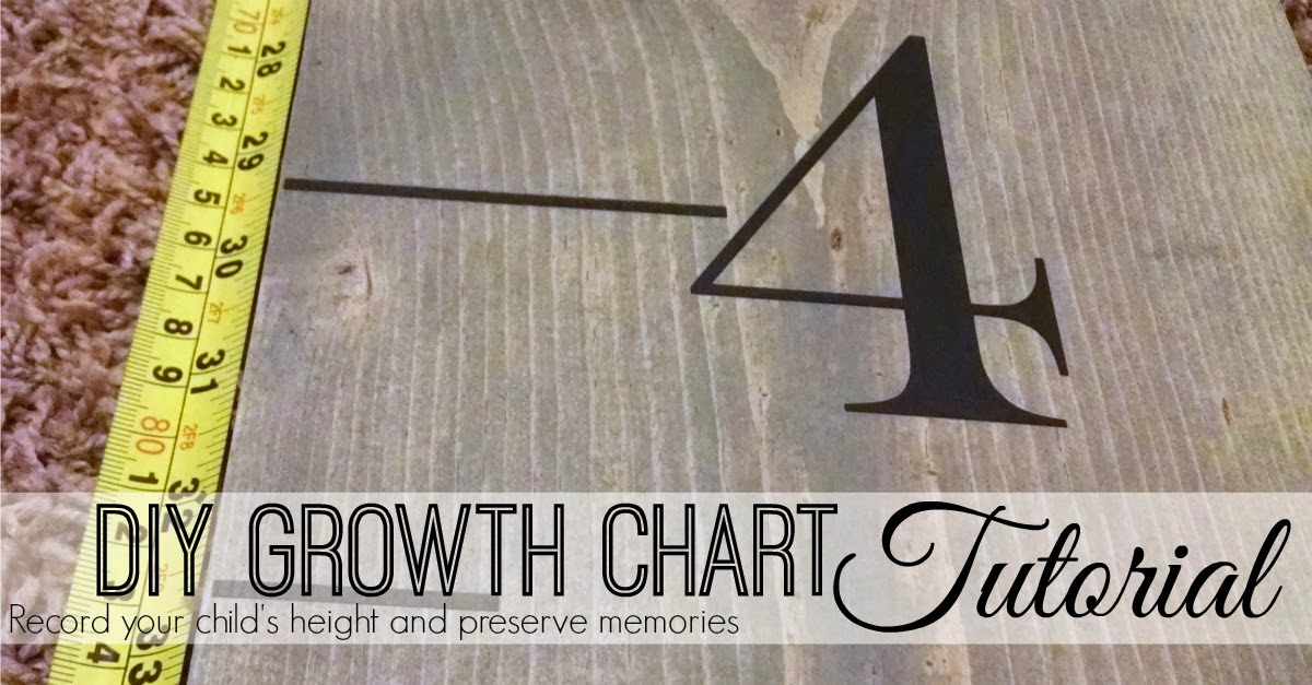 Diy Growth Chart Pinterest