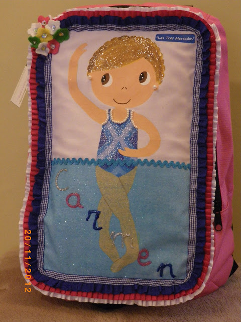 "Las Tres Mercedes": Bolsitas de merienda, Mochilas, Cestos, Neceseres...: