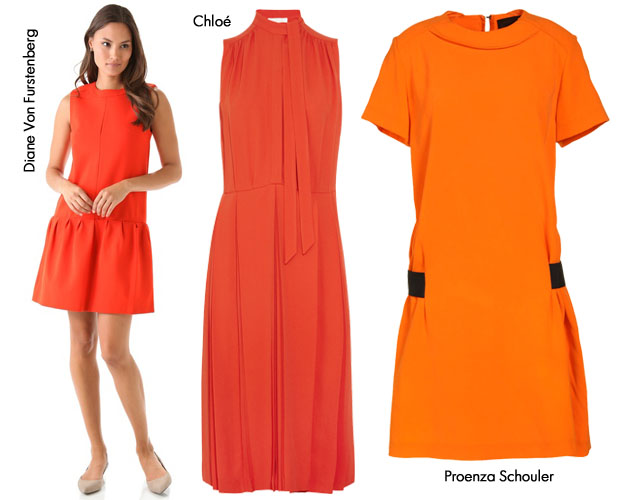 The Orange Dress Trend, I love Orange like Flexy Collections