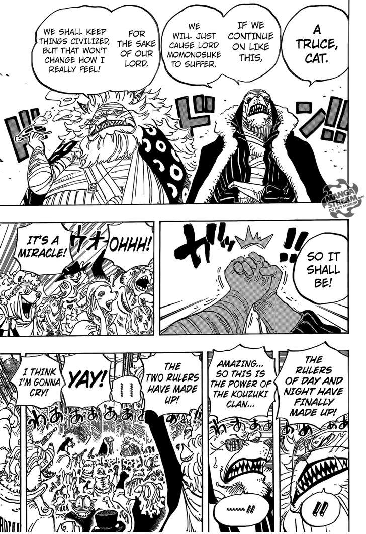 One Piece Ch.817 - Raizou of the Mist