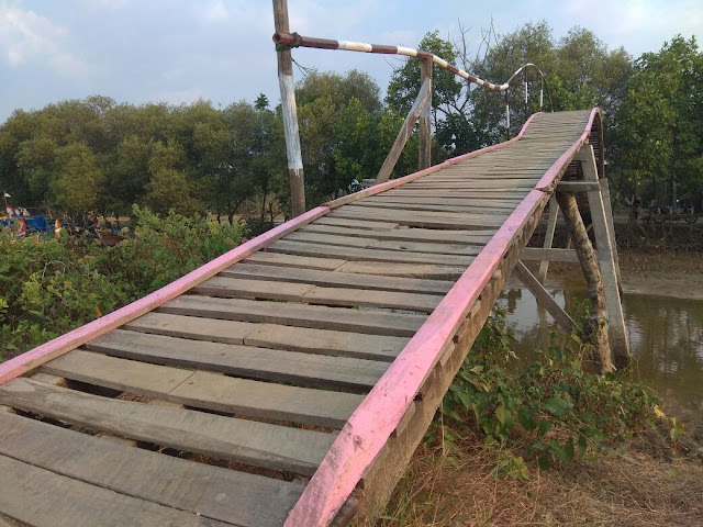 Jembatan Asmara, Spot Selfie di Desa Alasdowo Dukuhseti Pati