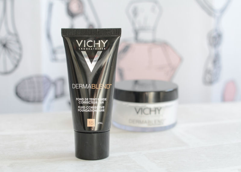 Vichy Dermablend Corrective Foundation blog review