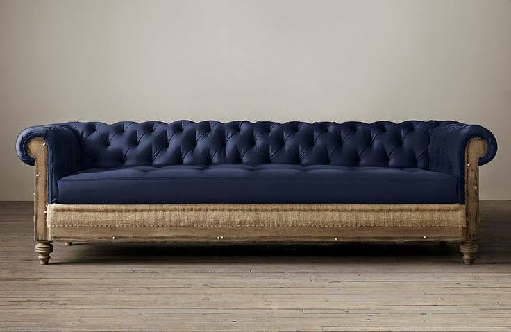 Restoration Hardware Deconstructed Chesterfield Upholstered Sofas | 736 x 479 · 53 kB · jpeg