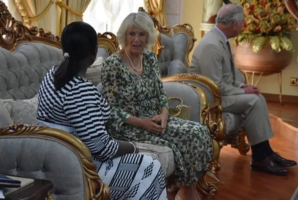 he Duchess of Cornwall also visited the National Cultural Centre in Kumasi