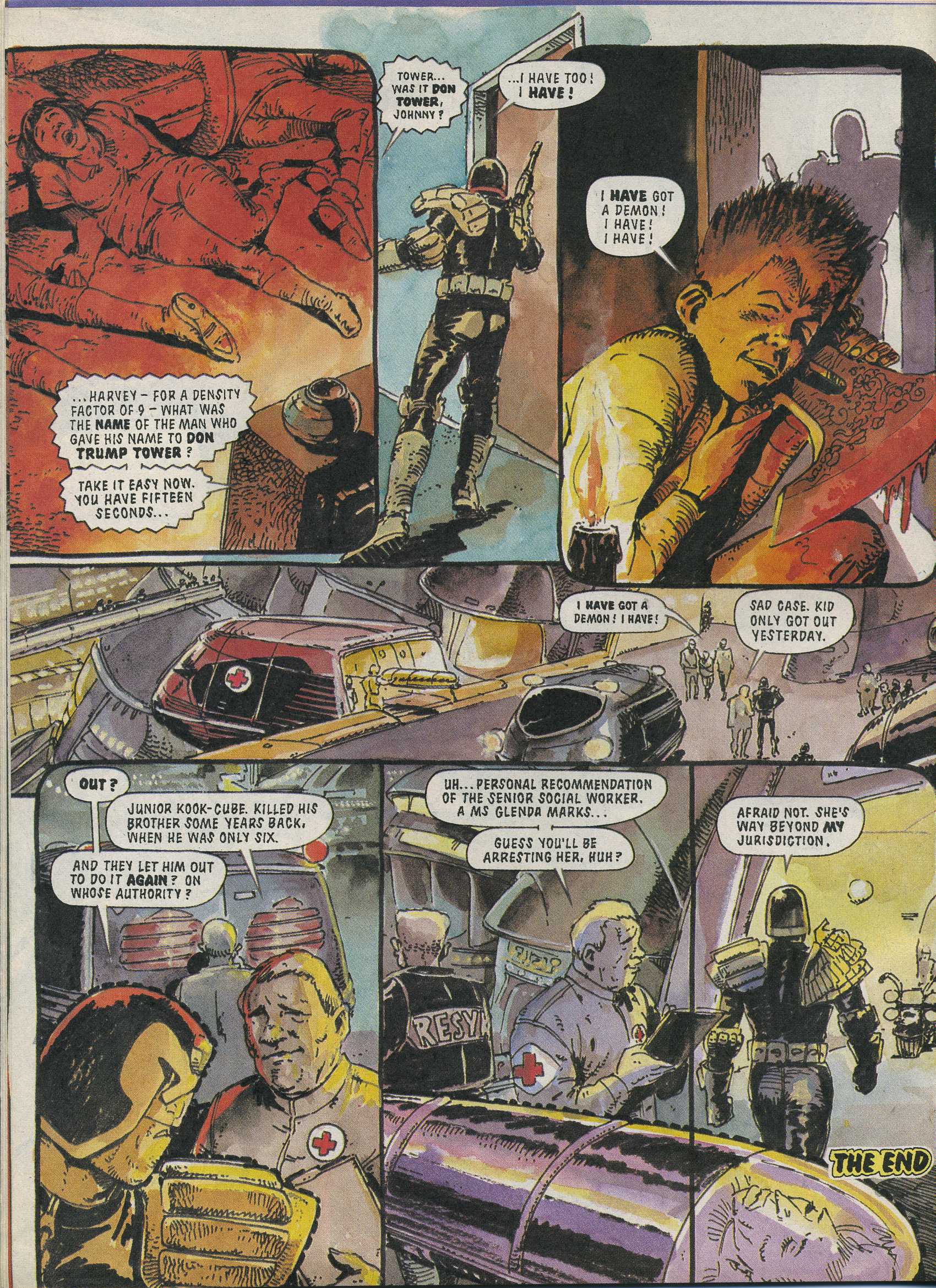 Read online Judge Dredd: The Complete Case Files comic -  Issue # TPB 13 (Part 1) - 224