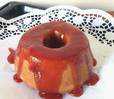 Receita bolo de fubá com calda de goiabada Broa de fuba