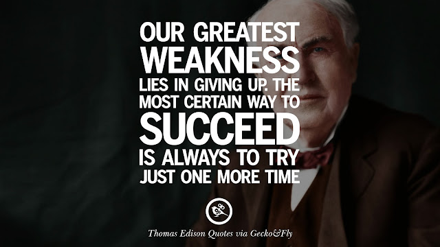 Motivational Thomas Edison 51 quotes
