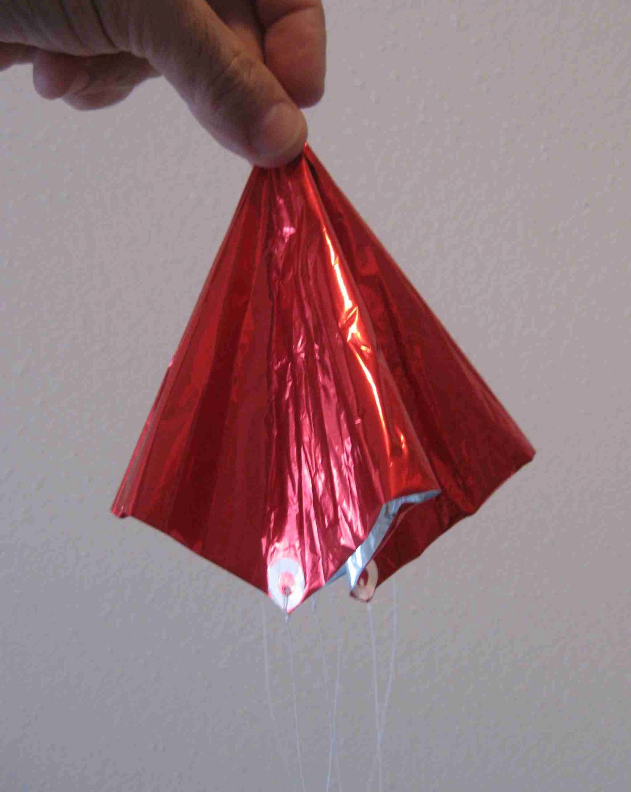 Model Rocket Building Mylar Balloon Parachutes