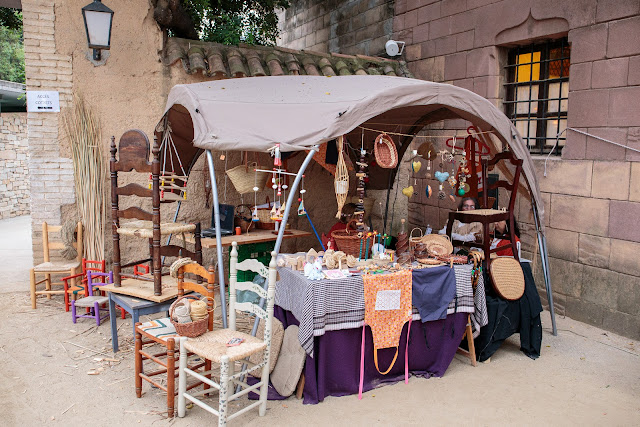 Средневековая ярмарка в Испанской деревне, Барселона (Fira Medieval Poble Espanyol, Barcelona) 2015