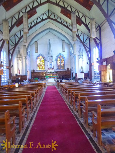 Aisle of the Puerto Princesa Cathedral