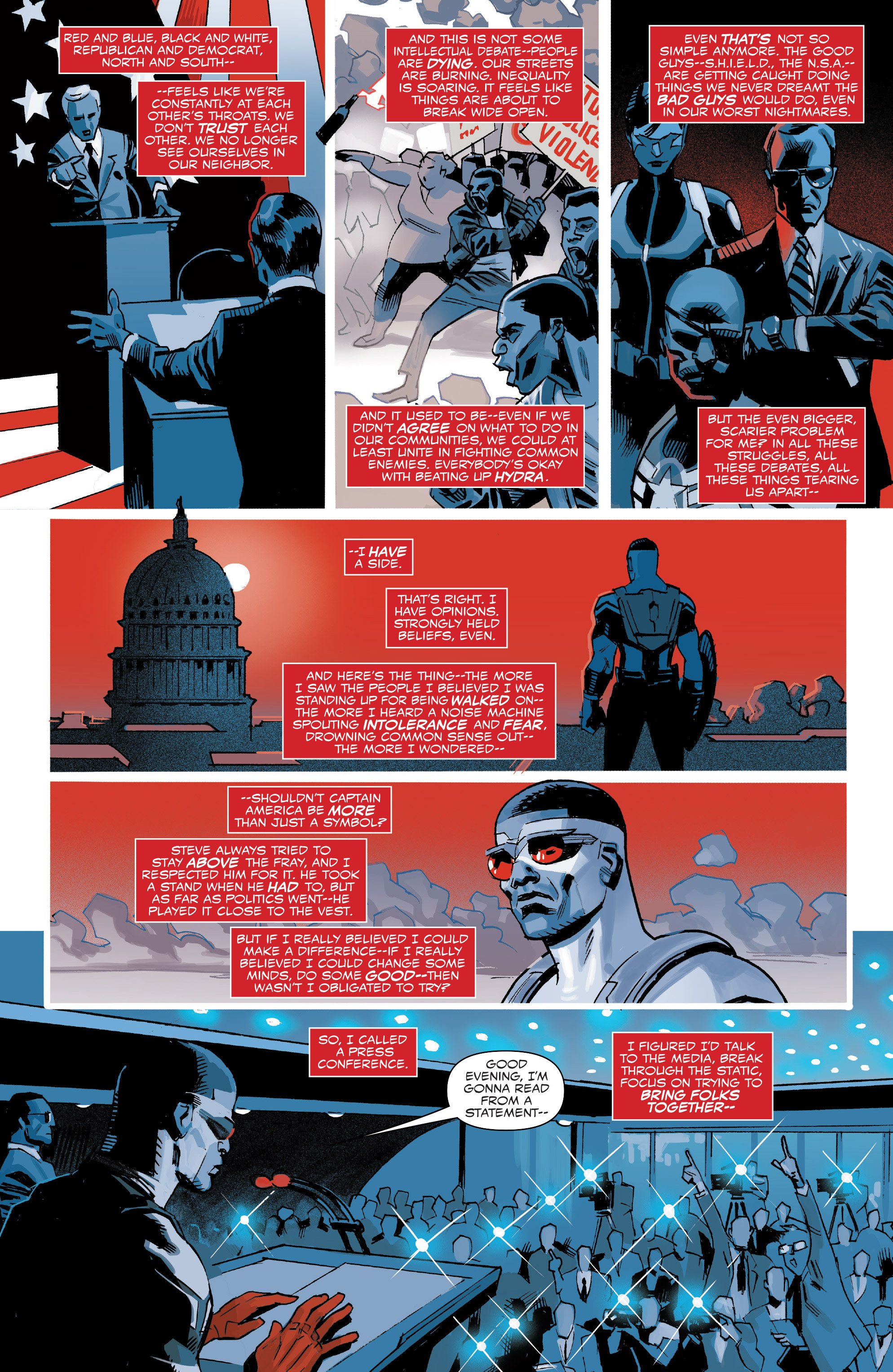 Read online Captain America: Sam Wilson comic -  Issue #1 - 11