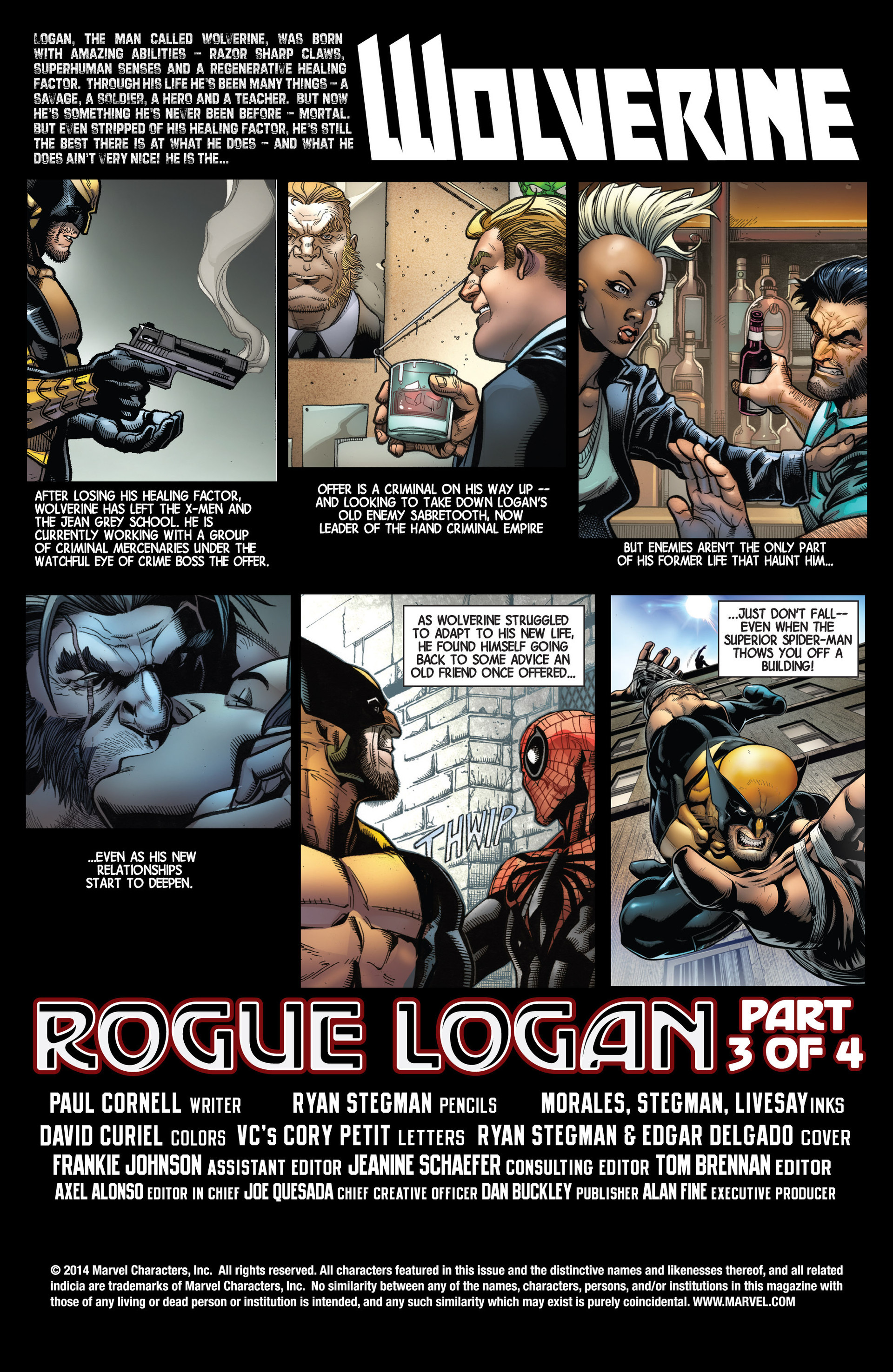 Read online Wolverine (2014) comic -  Issue #3 - 2