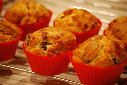 Olive and Rosemary Muffins