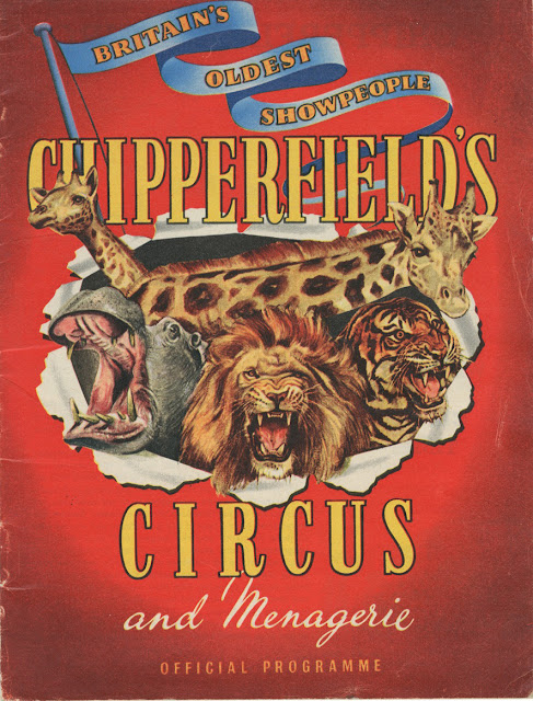 Britain's oldest  Showpeople Chiepperfield's Circus and menagerie official programme