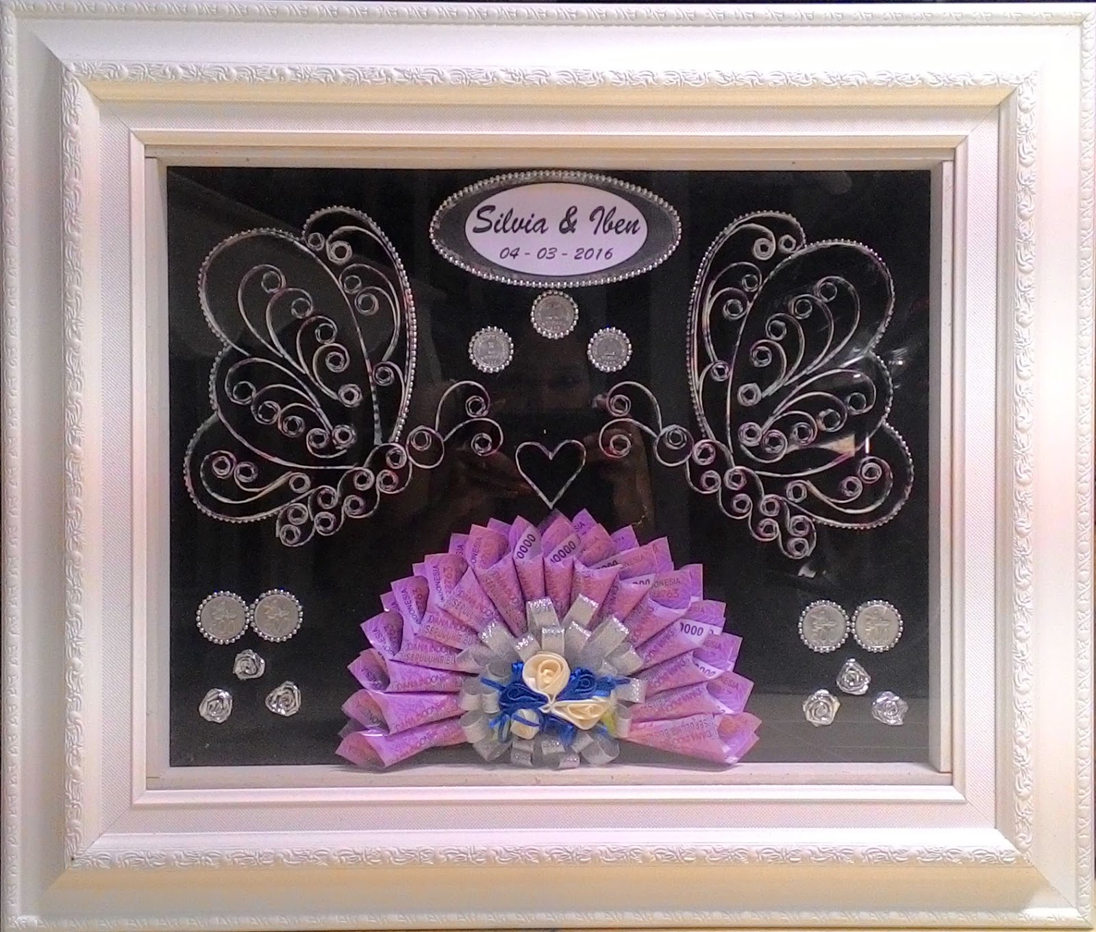 mahar butterfly quilling gubuk seserahan mahar butterfly quilling gubuk seserahan