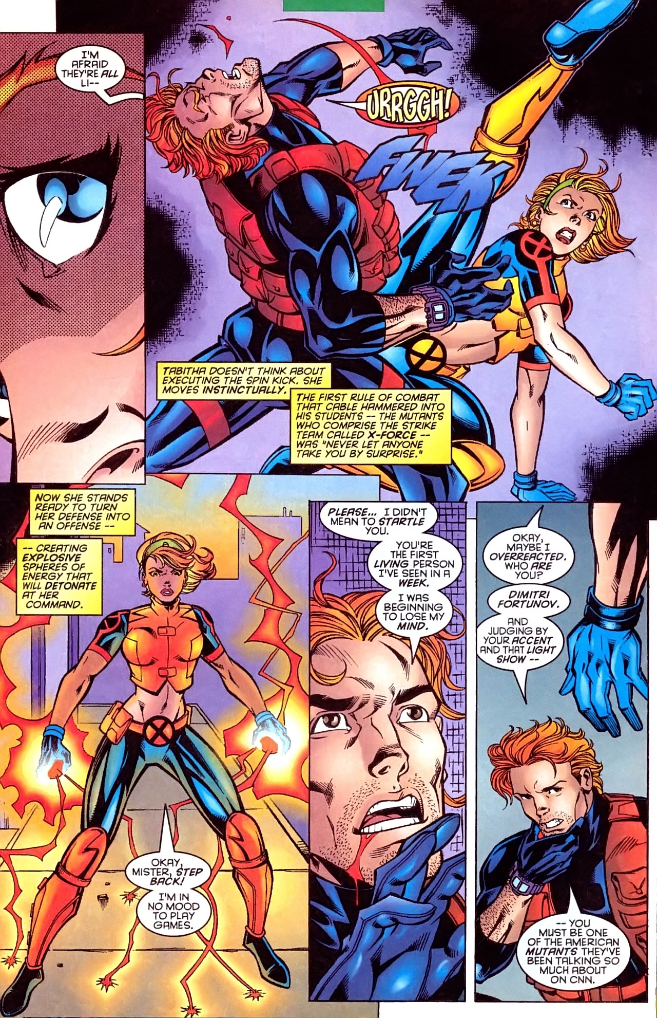 Read online X-Force (1991) comic - Issue #63 - 8