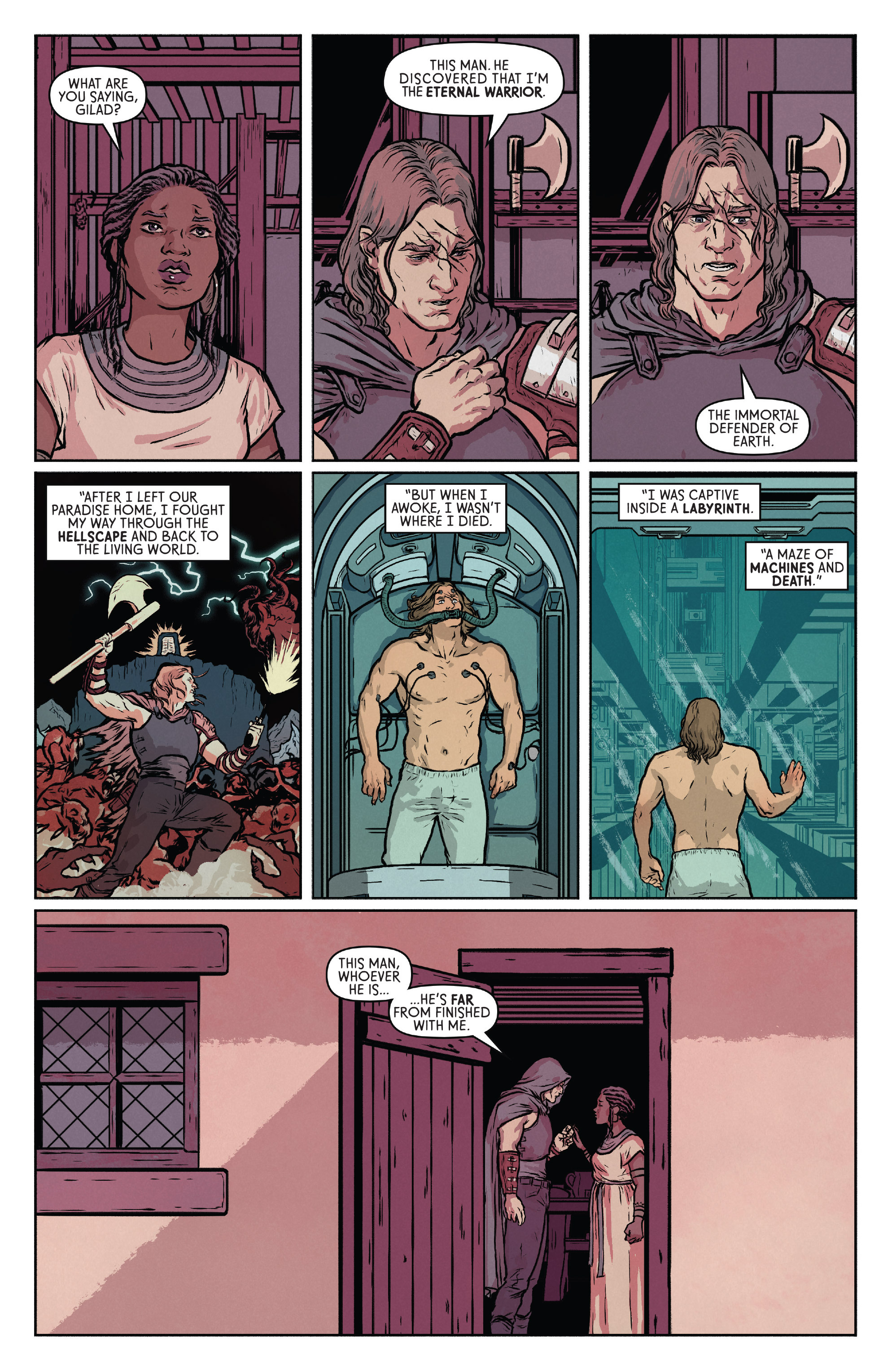 Read online Wrath of the Eternal Warrior comic -  Issue #8 - 9