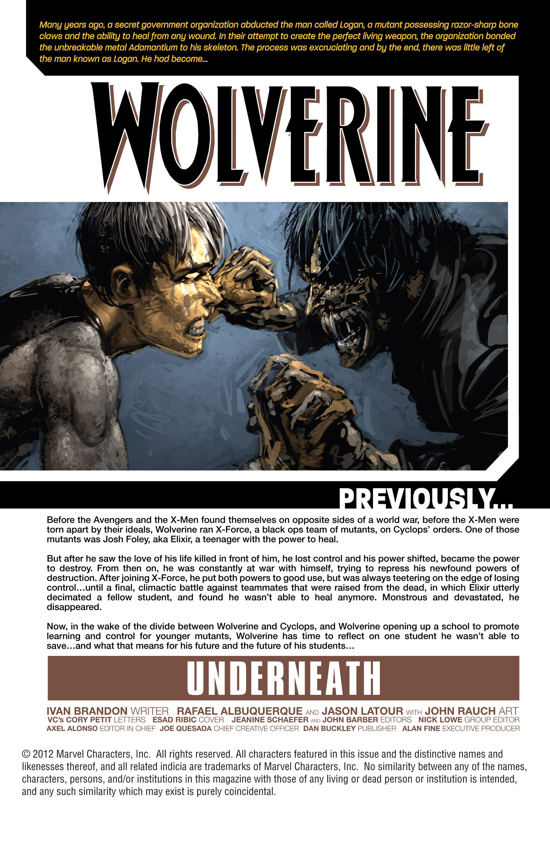 Wolverine (2010) issue 309 - Page 2