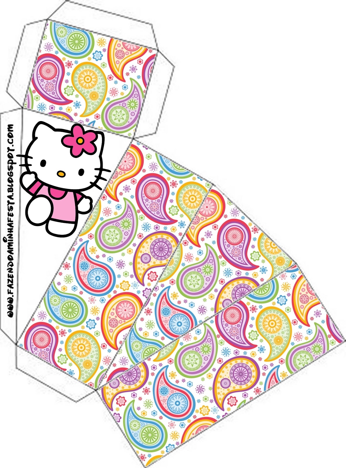 Hello Kitty Party: Free Printable Boxes. - Oh My Fiesta! in english