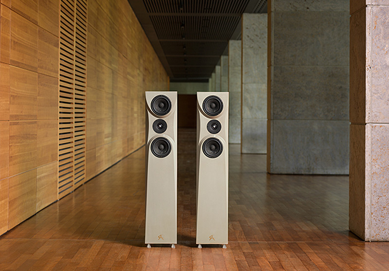 Concrete Audio floor speakers if it's hip, it's here