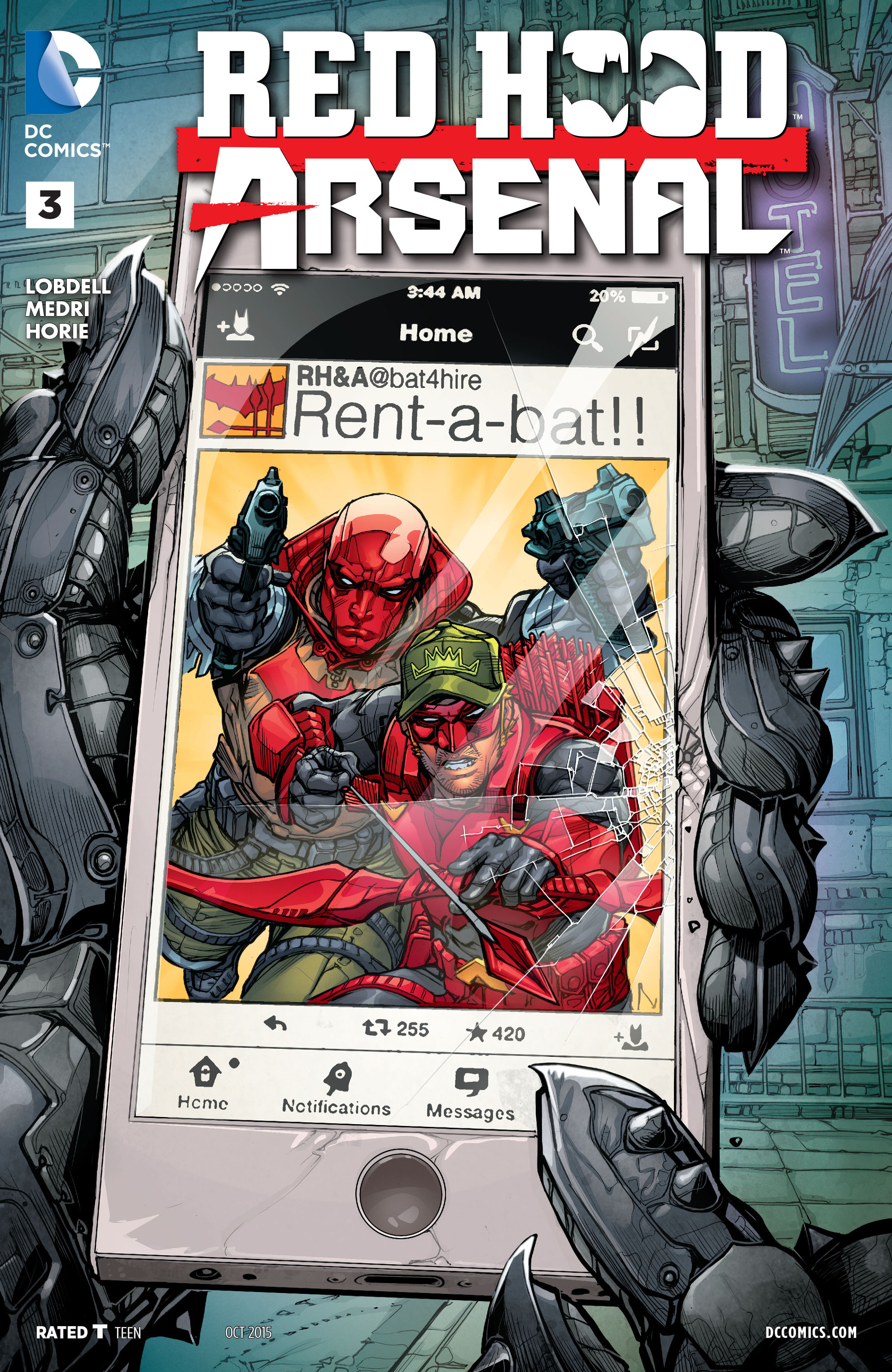 Read online Red Hood/Arsenal comic -  Issue #3 - 1