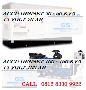 Jual ACCU Battere Untuk Genset - LINKA-ACCU