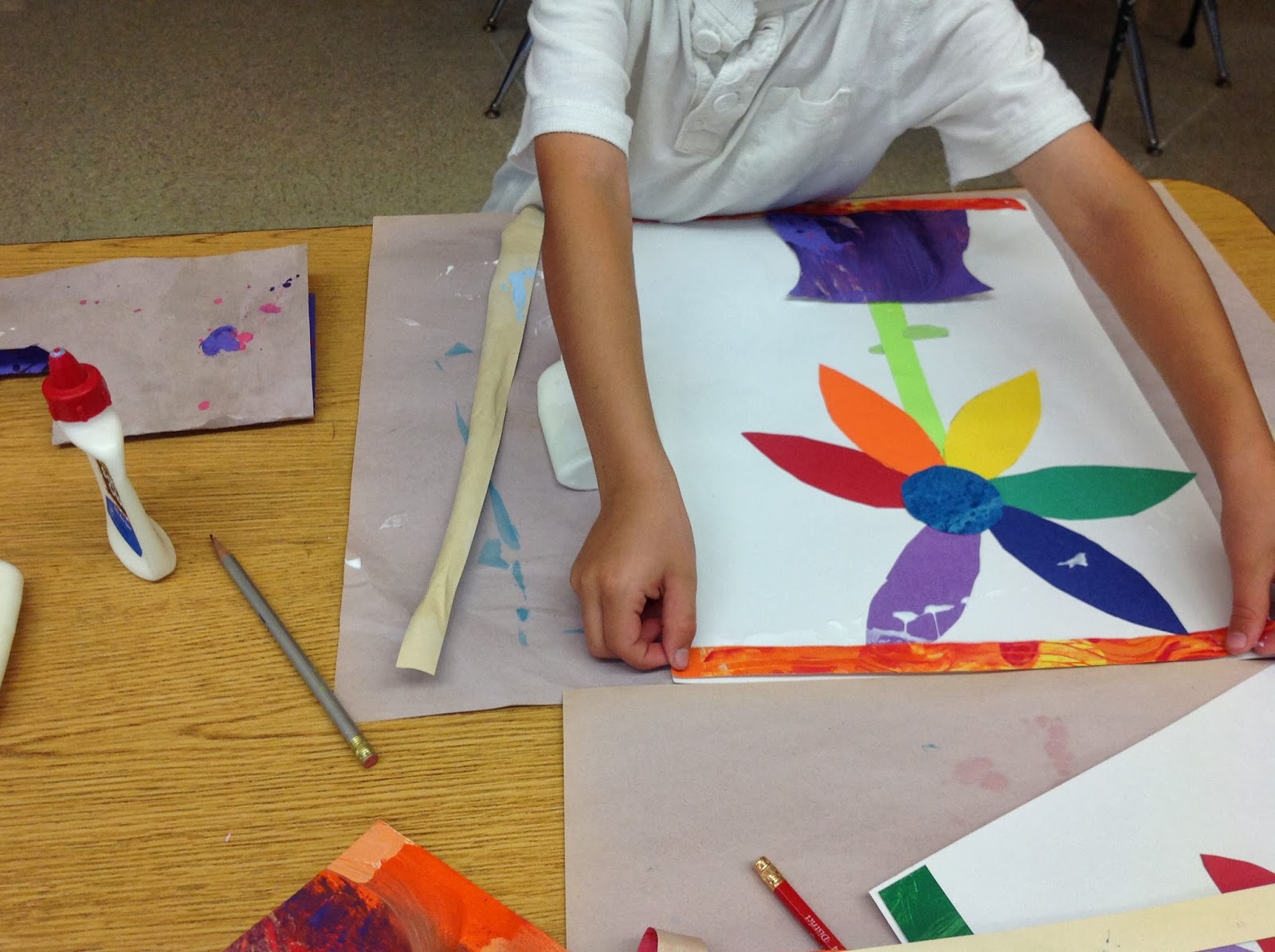 Art + Kids = Fun This week in the art room....
