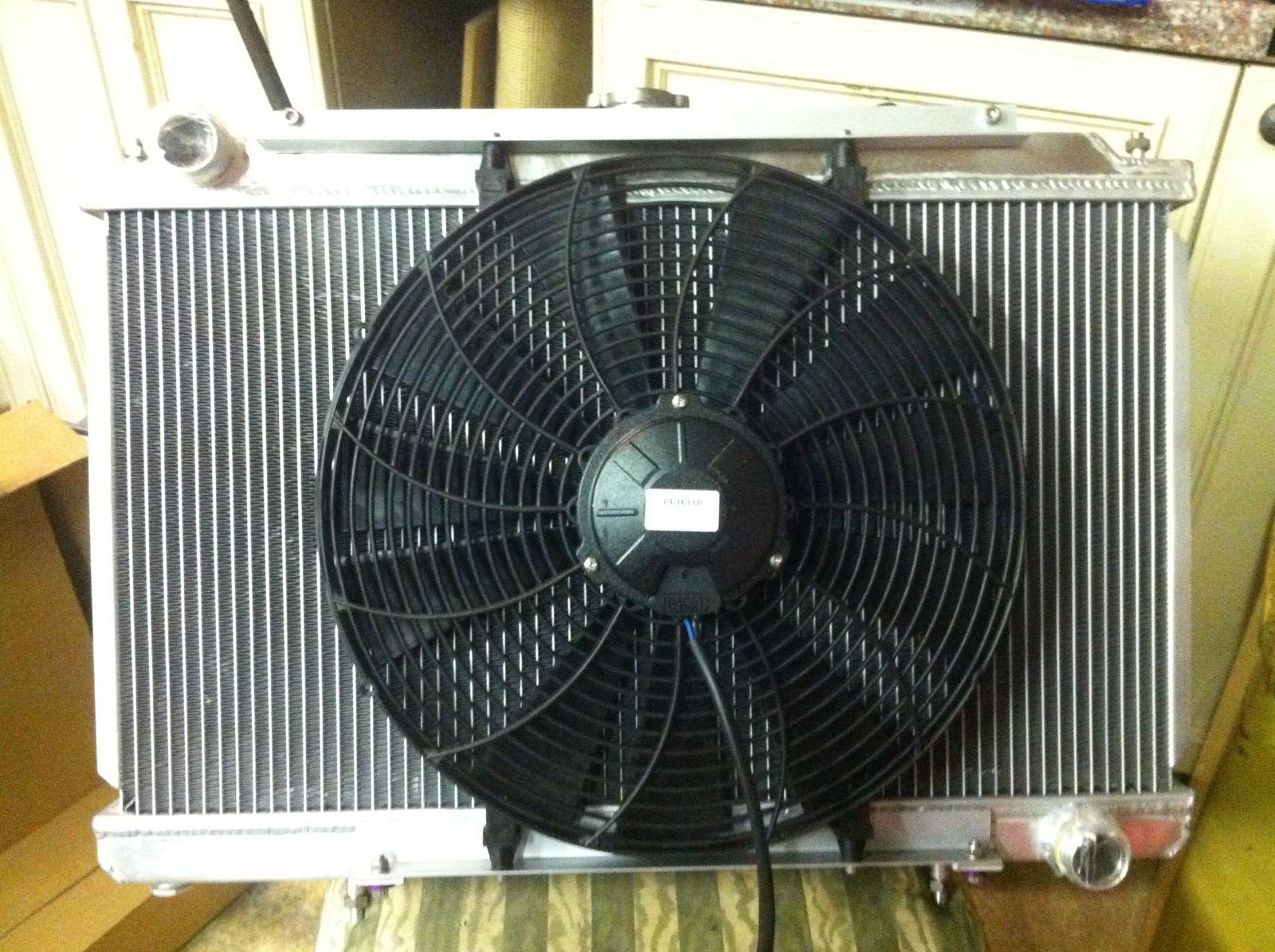 AC Cobra Build Dax 427 Radiator 1