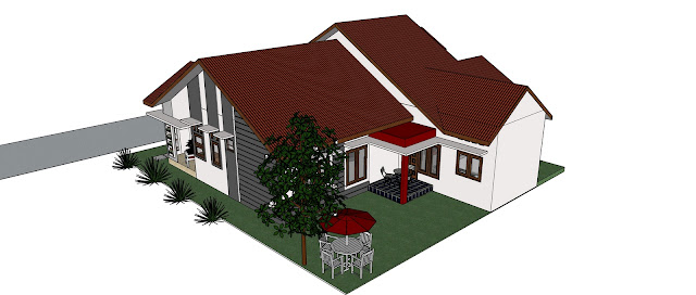 Model Rumah Minimalis Ukuran 15 x 14,5 m Kesan Besar dan Luas Model Rumah Minimalis Ukuran 15 x 14,5 m Kesan Besar dan Luas