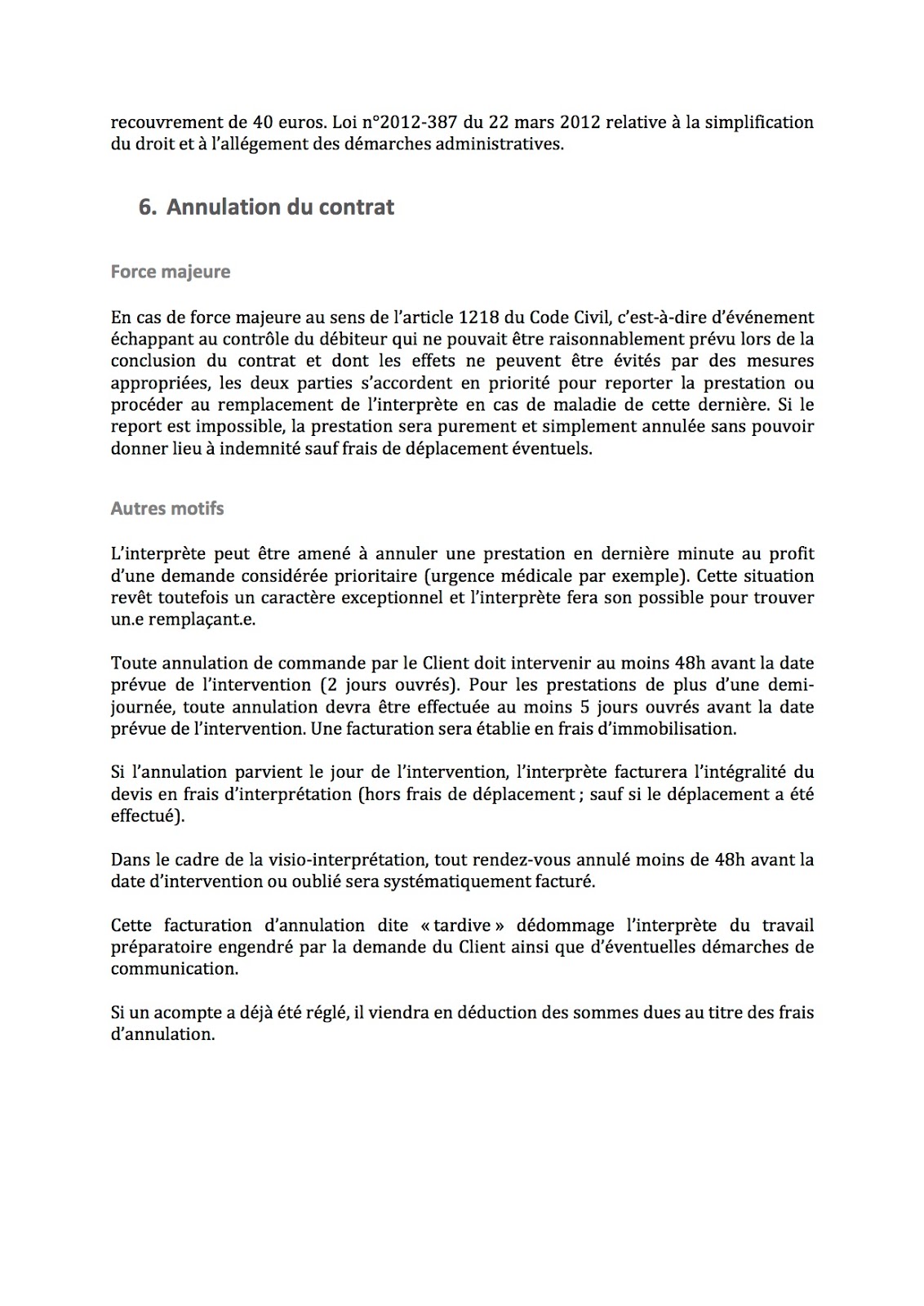 Elsa Gluckmann Interprete Lsf Conditions Generales De Vente