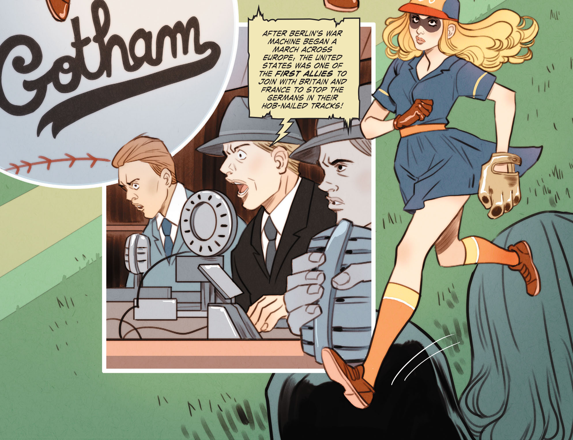Read online DC Comics: Bombshells comic -  Issue #1 - 6