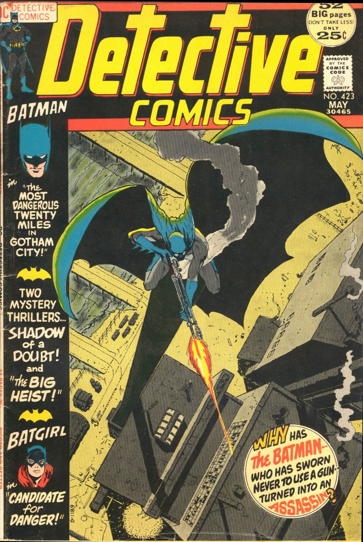 Read online Detective Comics (1937) comic -  Issue #423 - 1