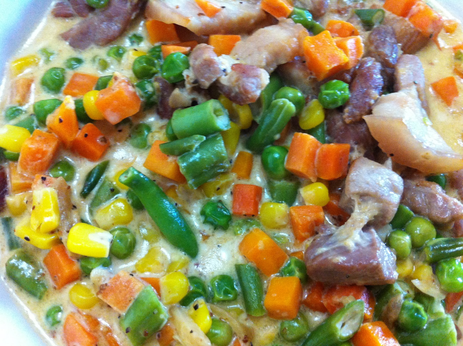 Life is SWEET: Foodie: Pork with Mixed Veggies