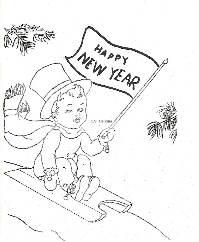 Other image of New Years Ball Coloring Pages: title=
