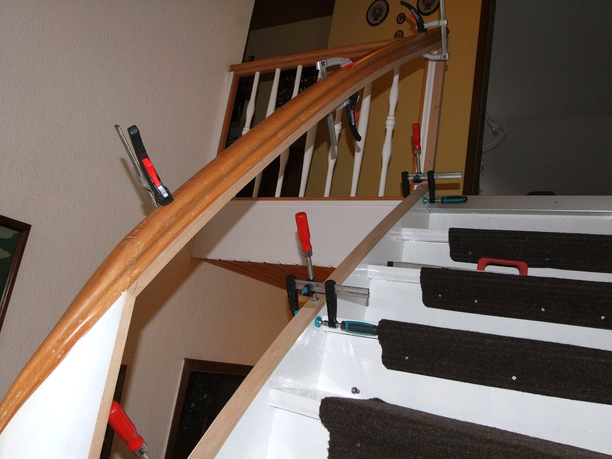 Michas Holzblog: Projektvorstellung - Treppenrenovierung Teil 10