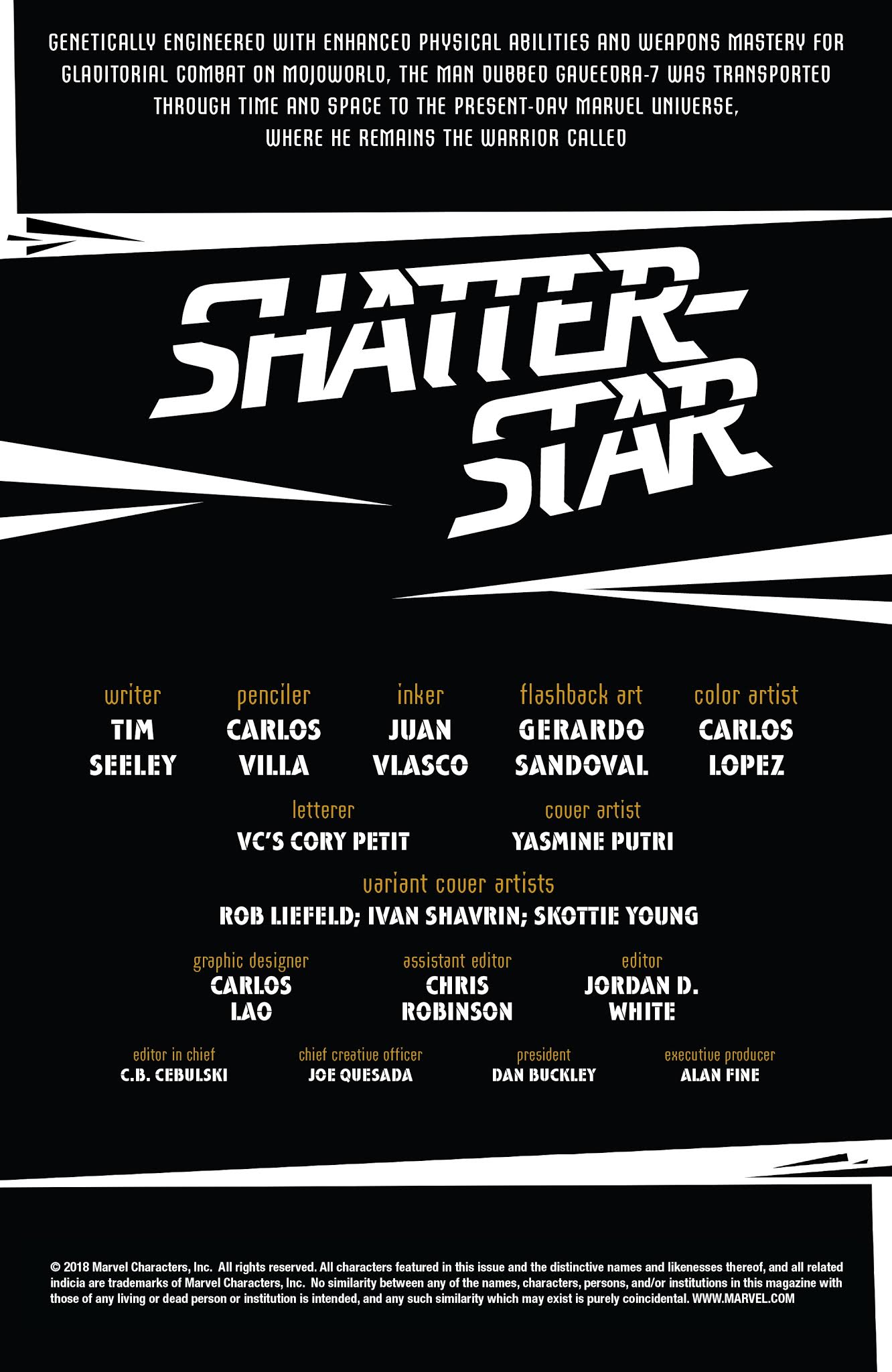 Read online Shatterstar comic -  Issue #1 - 2