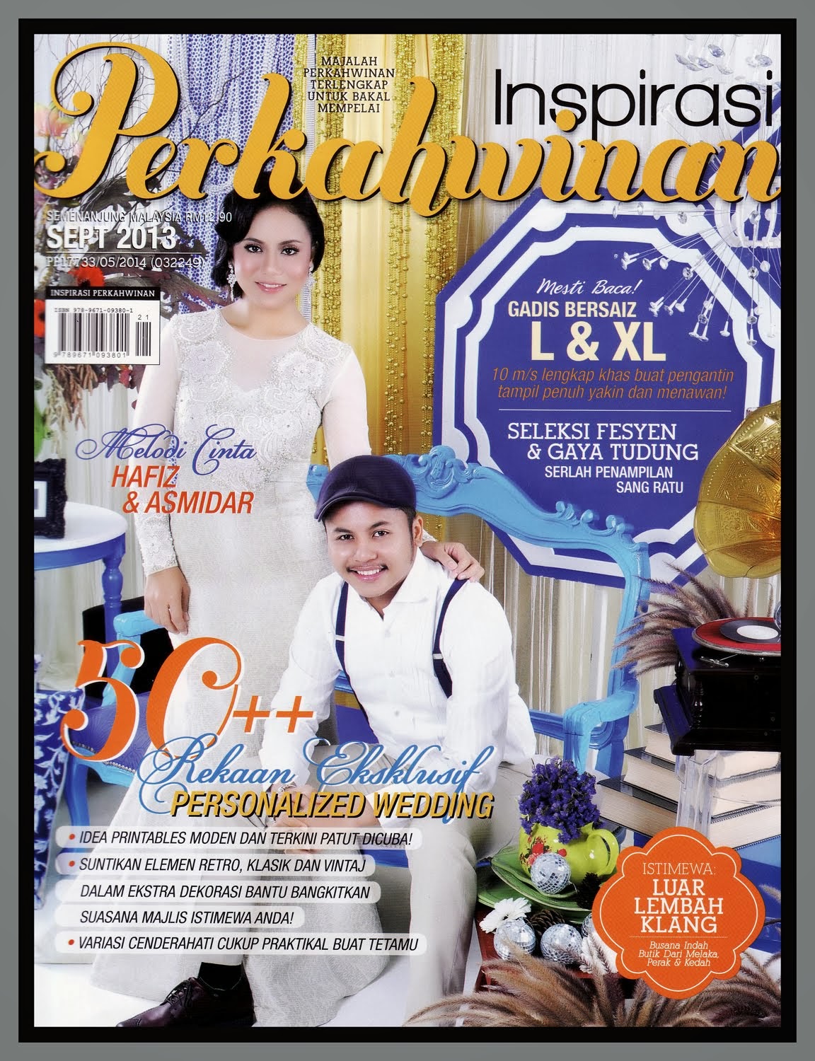 Cover Majalah Inspirasi Perkahwinan - September 2013