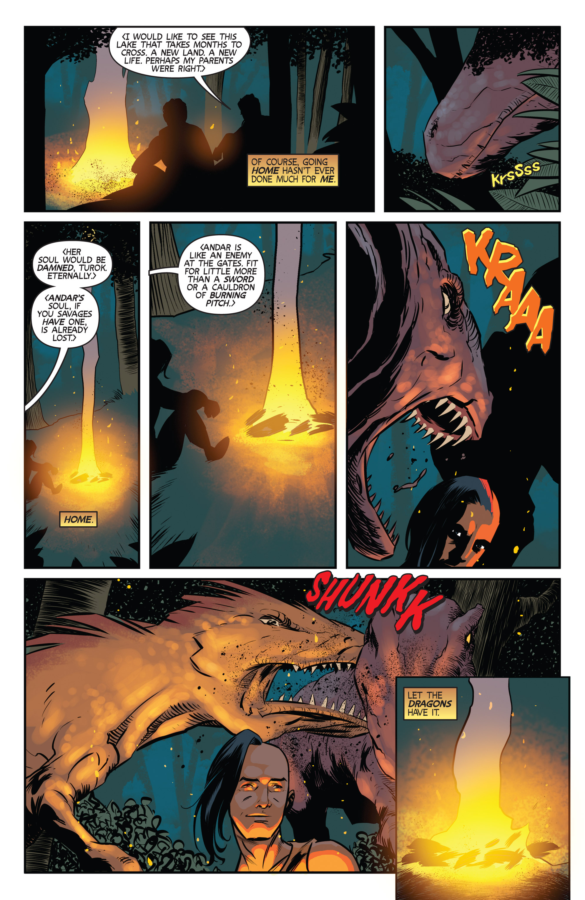 Read online Turok: Dinosaur Hunter (2014) comic -  Issue # _TPB 3 - 14