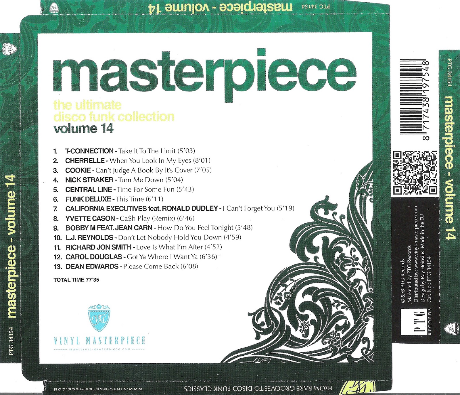 MASTERPIECE ULTIMATE DISCO FUNK COLLECTION: Masterpiece The Ultimate ...