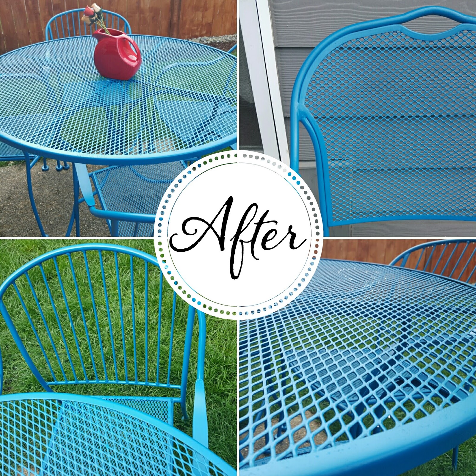 How To Refinish Wrought Iron Patio Furniture So Much To Make