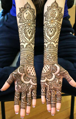 Bridal Mehndi Designs Image Gallery for Hands and Feet