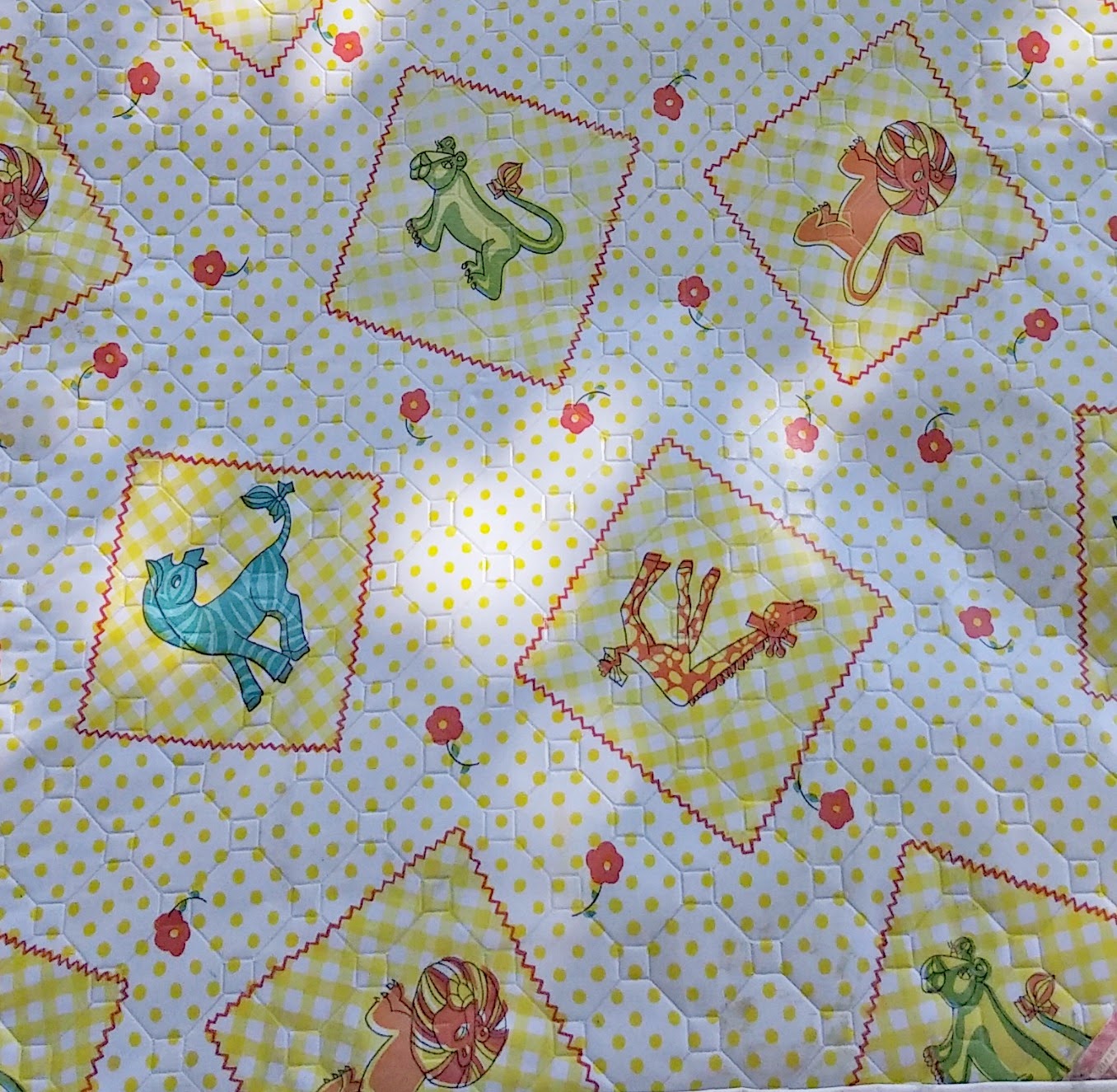 Upcycled Vintage Crib Mattress Little Vintage Cottage