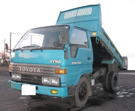 Toyota Dyna Dump Truck-biru 