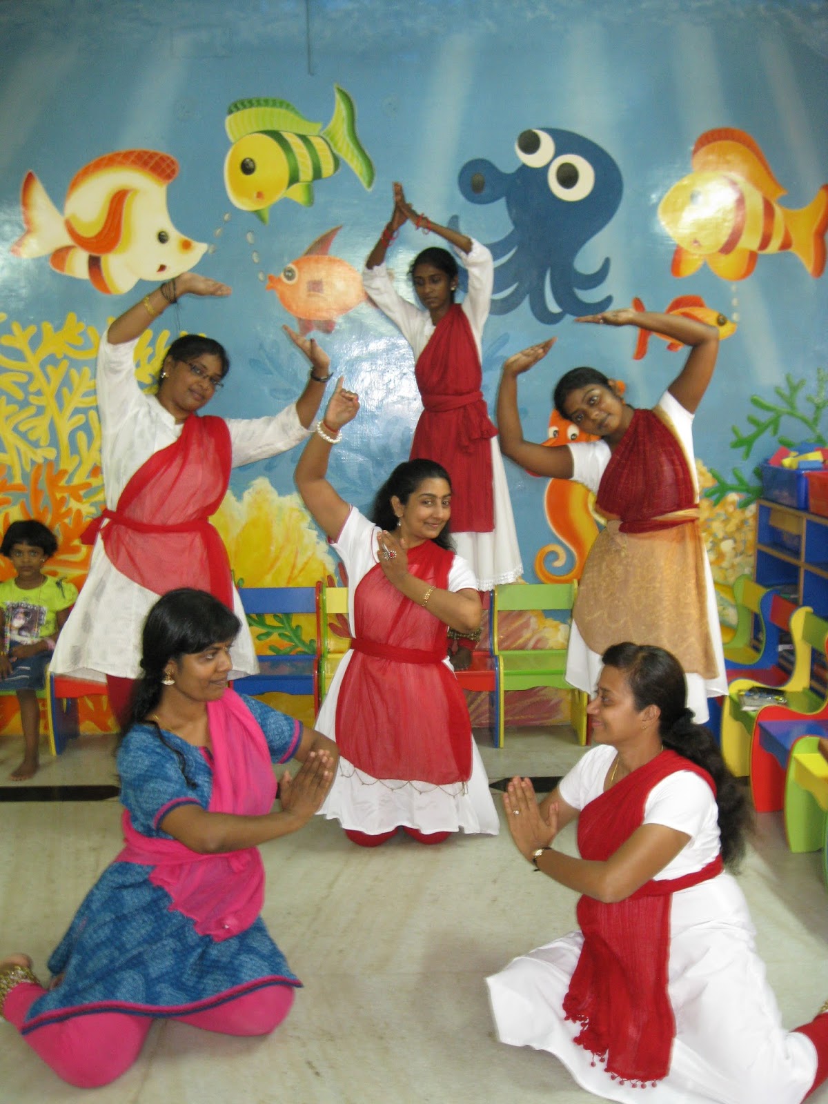Mudra School of Dance Students at the Mudra School of Dance