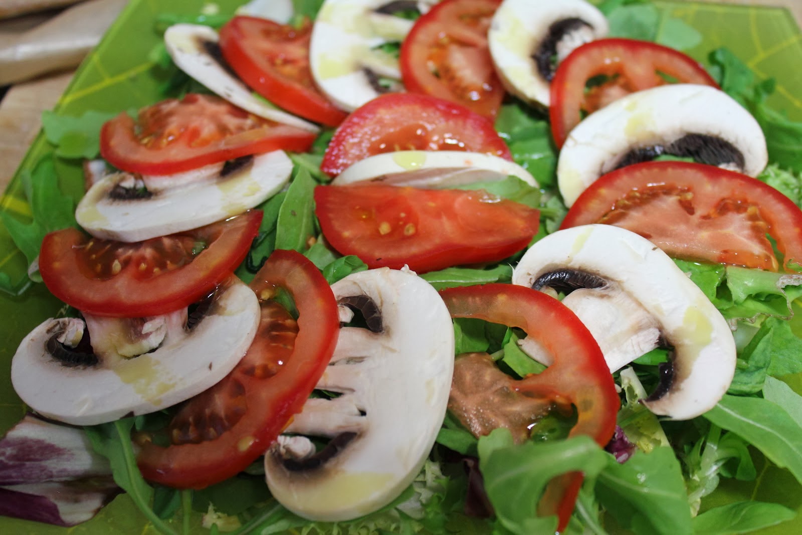 La Cocina de Albertito Ensalada fresca de hongos